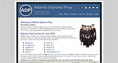 Desktop Screenshot of diplomaprep.com
